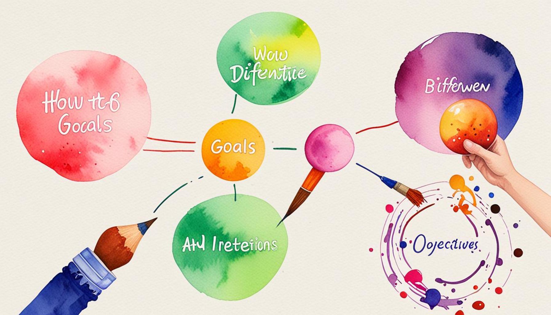 How to Differentiate Goals Objectives and Intentions Effectively